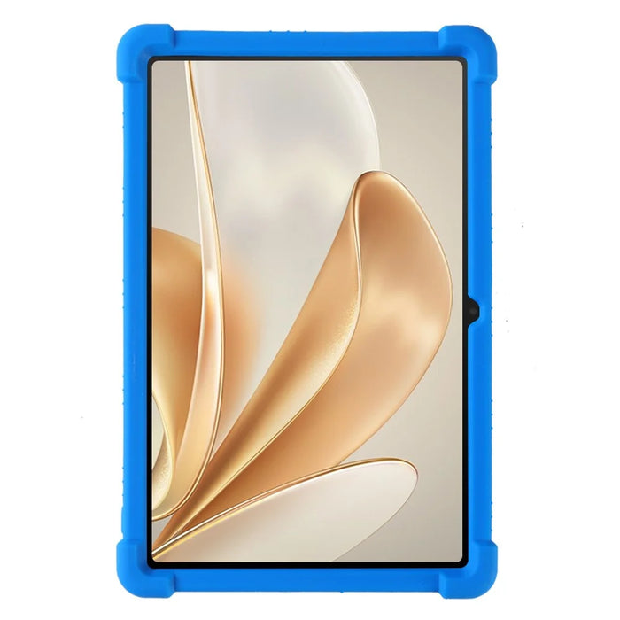 For Teclast M50 Plus / BMAX Maxpad I10 Plus Silicone Case with Kickstand Rugged Protective Cover - Dark Blue - 3