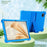 For Teclast M50 Plus / BMAX Maxpad I10 Plus Silicone Case with Kickstand Rugged Protective Cover - Dark Blue - 6