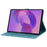 For Lenovo Tab K10C / Tab E10C Case Card Slots Leather Tablet Stand Folio Cover Flower Cat - Green - 3