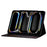 For Lenovo Tab K10C  /  E10C Case Cat Buckle Closure Leather Protective Stand Cover - Black - 4
