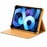 Universal 9 - 10 inch Case Dual Color Cowhide Texture Stand Leather Tablet Cover - Blue - 2