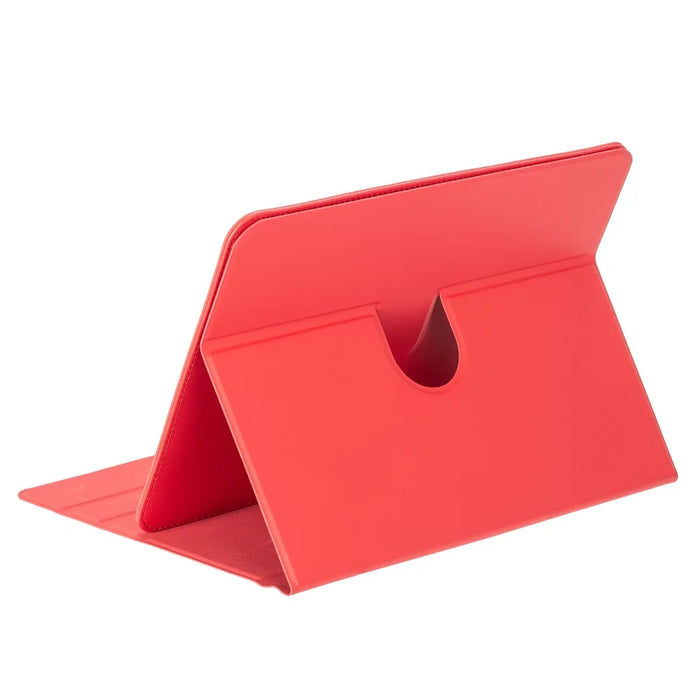 For 9-10 Inches Universal Tablet Case Protective Cover PU Leather Stand Folio Case - Red - 3