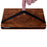 For iPad mini (2024)  /  (2021) Leather Case Heart Imprint Foldable Stand Card Slot Stylus Holder Tablet Cover - Brown - 4