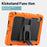 For Lenovo Tab 10.1 (2025) TB-311XU  /  Tab TB311FU Case Kickstand PC + Silicone Shockproof Tablet Cover with Shoulder Strap - Orange - 3
