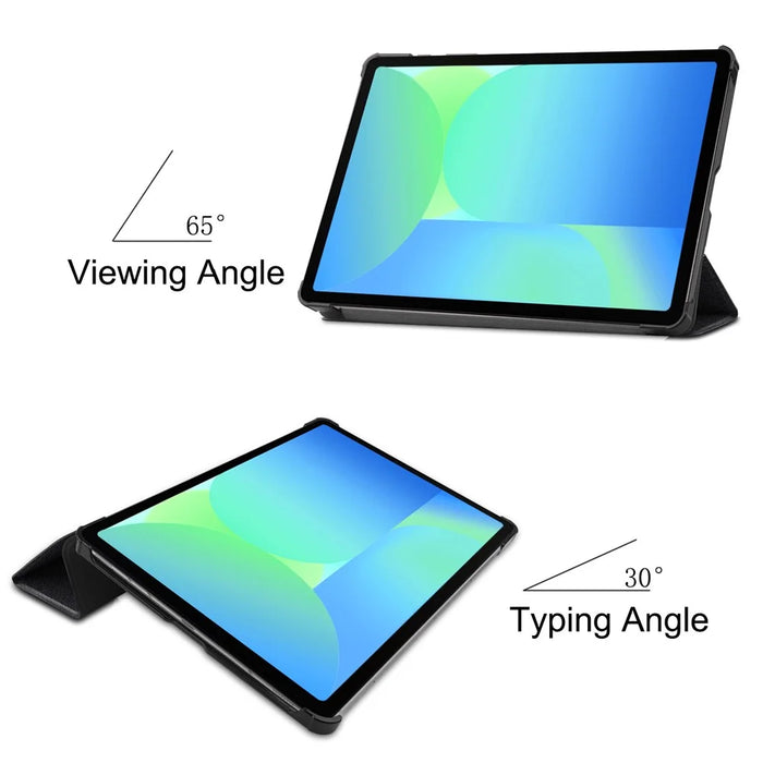 For Samsung Galaxy Tab S10 Lite / S10 FE / S9 FE Case Pattern Print Leather Stand Tablet Cover - Don't Touch Me - 3