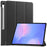 For Samsung Galaxy Tab S10 FE+ Case Anti-Drop Leather Stand Tablet Cover - Black - 1