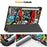 For Samsung Galaxy Tab S10 FE+ Case Pattern Print Leather Stand Tablet Cover - Graffiti - 7