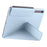 Magnetic Tablet Case For Samsung Galaxy Tab S11 / S10 Lite / S10 FE / S9 FE / S9 PC + PU Leather Origami Stand Cover - Baby Blue - 3