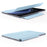 Magnetic Tablet Case For Samsung Galaxy Tab S11 / S10 Lite / S10 FE / S9 FE / S9 PC + PU Leather Origami Stand Cover - Baby Blue - 6