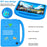For Lenovo Tab 10.1 (2025) TB-311XU  /  Tab TB311FU Kickstand Case Cartoon Design Anti-Drop EVA+PC Tablet Cover with Strap for Kids - Blue - 4