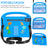 Kickstand Case Cartoon Design Anti-Drop EVA+PC Tablet Cover with Strap for Kids For Lenovo Tab P12  /  Xiaoxin Pad Pro 12.7 (2025)  /  Xiaoxin Pad Plus 12.7  /  Yoga Pad Pro - Blue - 3