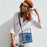 For iPad Pro 13 (2025) / 13 (2024) Case Kickstand PC + TPE Tablet Cover with Hand Strap and Shoulder Strap - Navy Blue - 5