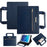 For Universal 8 inch Tablet Case with Handle / Zipper Pouch PU Leather Shockproof Cover - Sapphire - 1