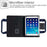 For Universal 8 inch Tablet Case with Handle / Zipper Pouch PU Leather Shockproof Cover - Sapphire - 2