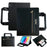 Tablet Case for iPad Air 11 (2026) / (2025) / (2024) / Pro 11 (2022) / Air (2022) / (2020) Auto Wake / Sleep Leather Cover with Handle / Zipper Pouch - Black - 1