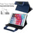 Tablet Case for iPad 10.2 (2021) / (2020) / (2019) / Air 10.5 inch (2019) / Pro 10.5-inch Auto Wake / Sleep Leather Cover - Sapphire - 3