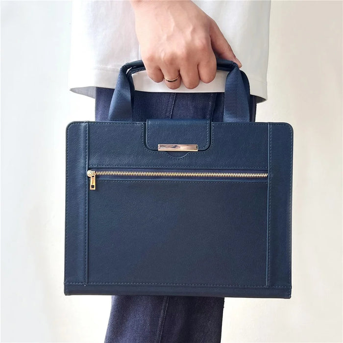 Tablet Case for iPad 10.2 (2021) / (2020) / (2019) / Air 10.5 inch (2019) / Pro 10.5-inch Auto Wake / Sleep Leather Cover - Sapphire - 6
