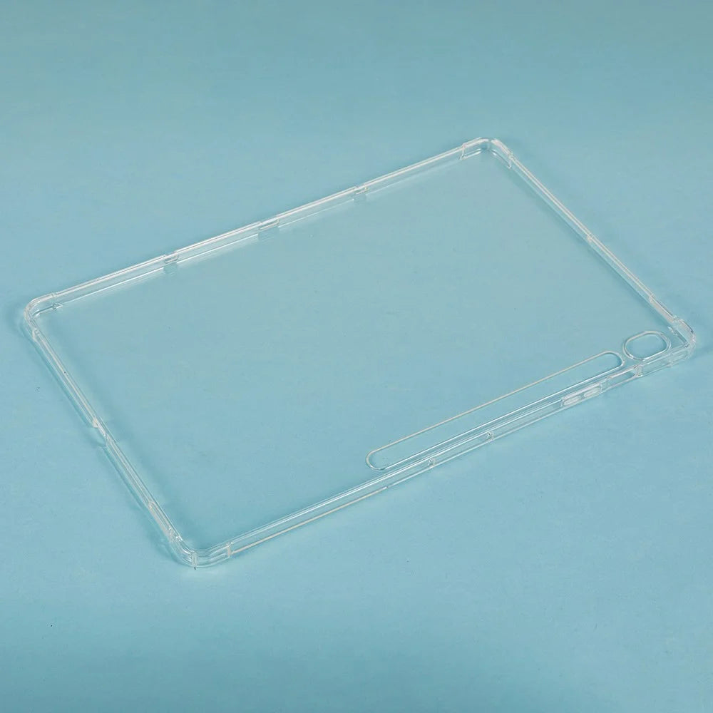 For Samsung Galaxy Tab S10 FE+ Case Four Corner Shockproof Clear Tablet TPU Cover - 4