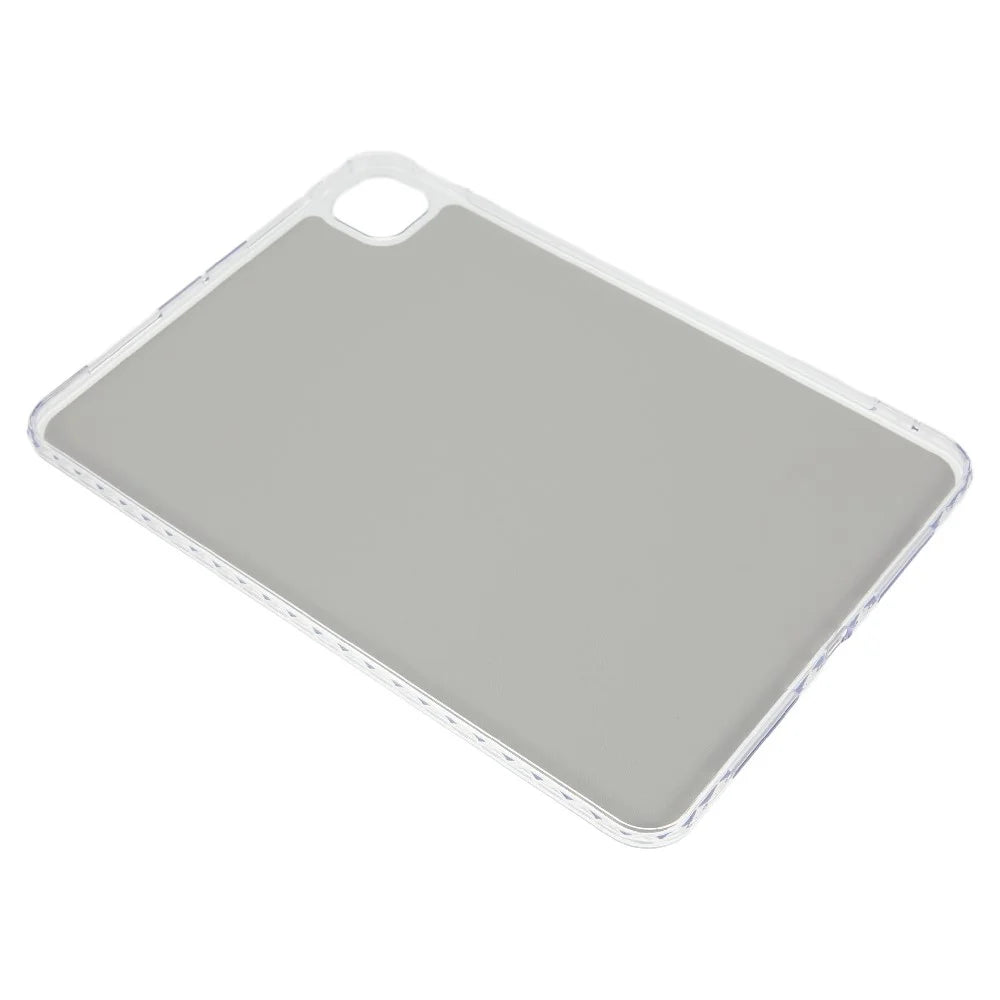 For iPad Pro 11 (2025) / 11 (2024) Case TPU PU Leather Kickstand Tablet Cover - Grey - 6