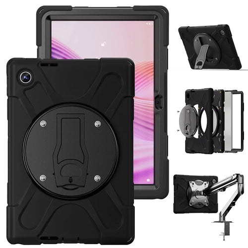 For Lenovo Tab 10.1 (2025) TB311XU / Zhaoyang K10C Case Kickstand PC + Silicone Tablet Cover - 1