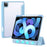 Tablet Case For iPad Air 11 (2026) / (2025) / (2024) / Air (2022) / (2020) / Pro 11 (2022) / (2021) / (2020) / (2018) , Magnetic Detachable Cover - Blue - 1