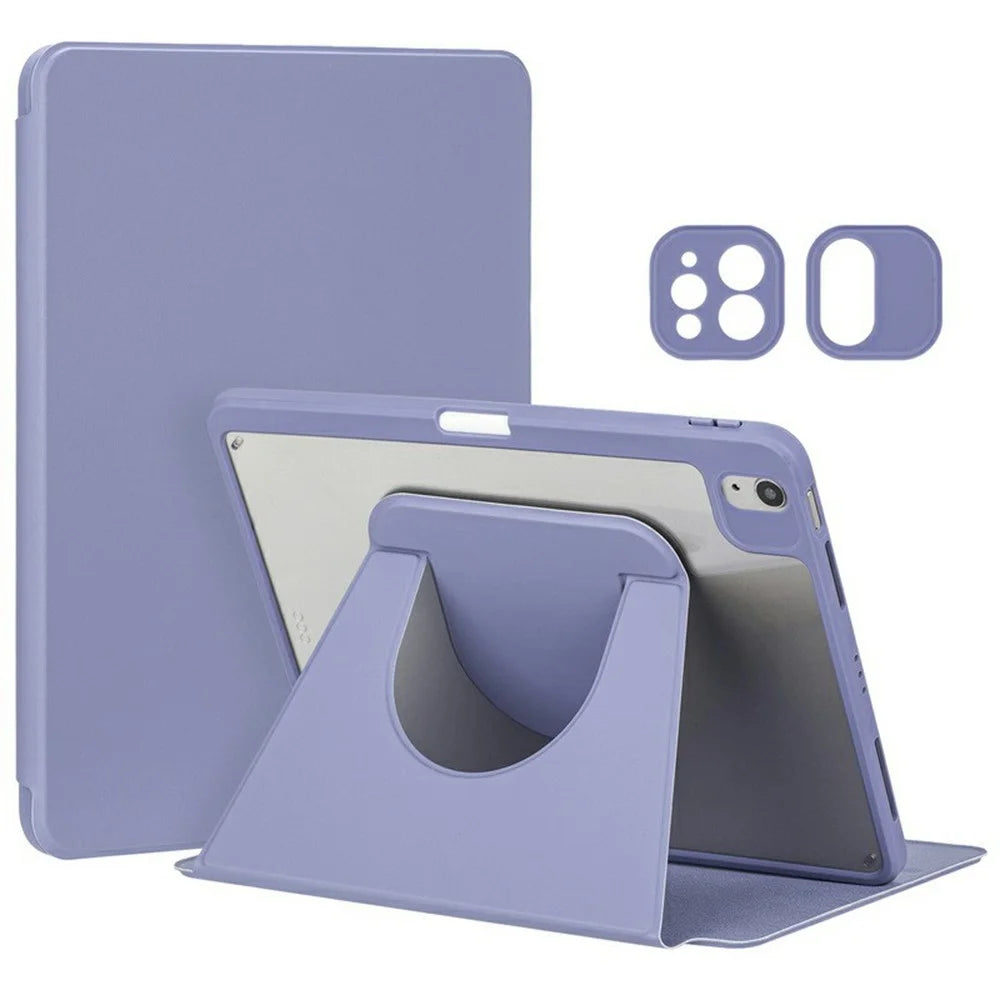 Tablet Case for iPad Air 11 (2026) / (2025) / (2024) / Air (2022) / (2020) / Pro 11 (2022) / (2021) / (2020) / (2018) Protective Cover with Stand - Purple - 1