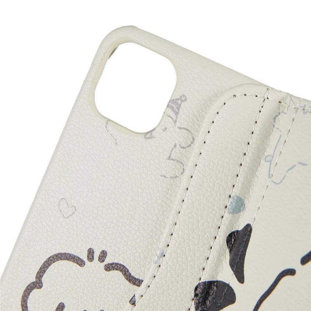Tablet Case For iPad Air 11 (2026) / (2025) / (2024) / Air (2022) / (2020) / Pro 11 (2022) / (2021) / (2020) / (2018) , Rotating Stand PU Leather + PC Pattern Printed Cover - 6