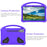 For Lenovo Idea Tab Pro (TB-373FU) Case EVA Tablet Cover with Handle Kickstand Children Friendly - Purple - 3