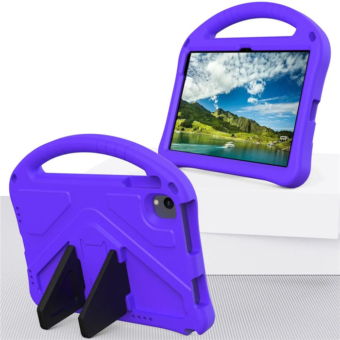 Tablet Case For Urao C107  /  Jeazans OC101  /  C107 EVA Cover with Handle Kickstand Children Friendly - Purple - 2