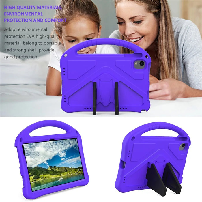 Tablet Case For Urao C107  /  Jeazans OC101  /  C107 EVA Cover with Handle Kickstand Children Friendly - Purple - 7