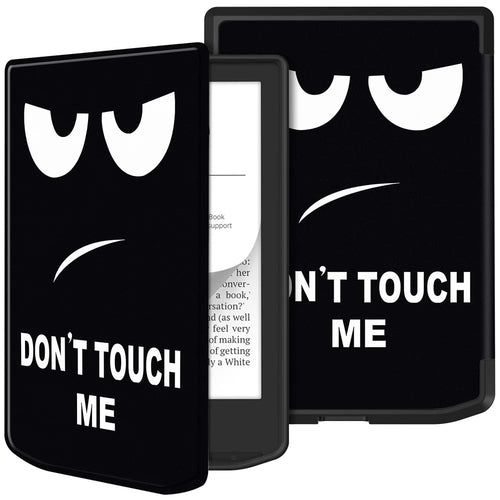 E-Reader Case For Pocketbook Verse Lite  /  Verse Pro PB634  /  Verse PB629 Pattern Print TPU + PU Cover - Don't Touch Me - 1