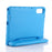 For Lenovo Tab TB311FU EVA Case Kids-Friendly Handle Tablet Cover with Kickstand - Blue - 4