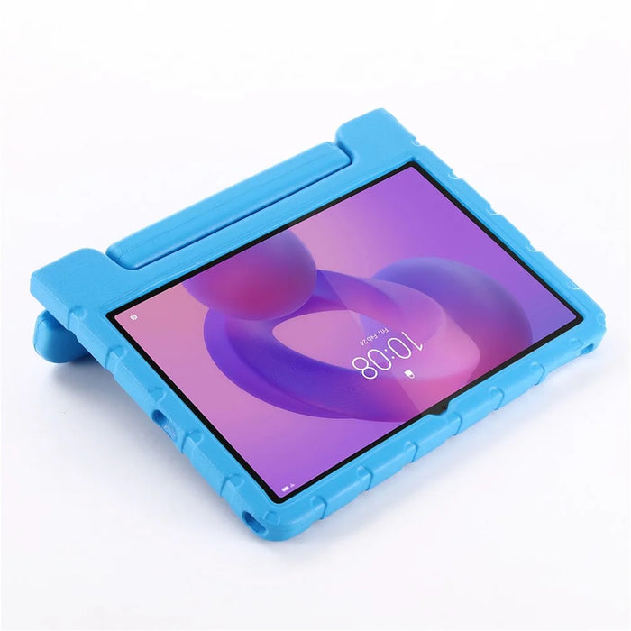 For Lenovo Tab TB311FU EVA Case Kids-Friendly Handle Tablet Cover with Kickstand - Blue - 5