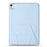 For iPad Air 13 (2026) / (2025) / (2024) Case TPU PU Leather Kickstand Tablet Cover with Lens Frames - Blue - 2