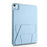 For iPad Air 13 (2026) / (2025) / (2024) Case TPU PU Leather Kickstand Tablet Cover with Lens Frames - Blue - 6