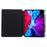 For iPad (2025)  /  10.9 (2022) Case Magnetic Detachable Rotating Stand Acrylic + Leather Tablet Cover - Black - 4