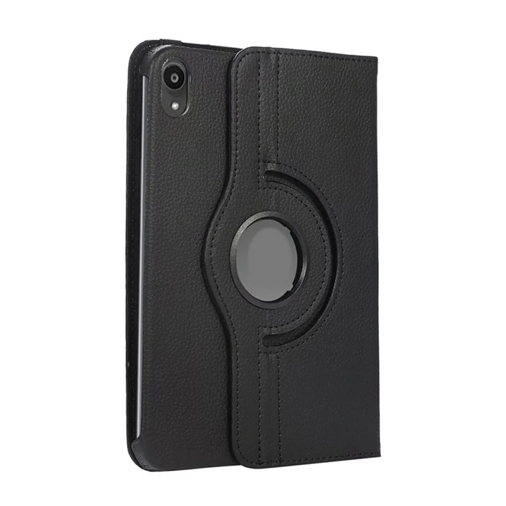 ENKAY HAT PRINCE For iPad mini (2024) / iPad mini (2021) Tablet Case   Litchi Texture PU Leather Cover Stand - Dark Purple - 6