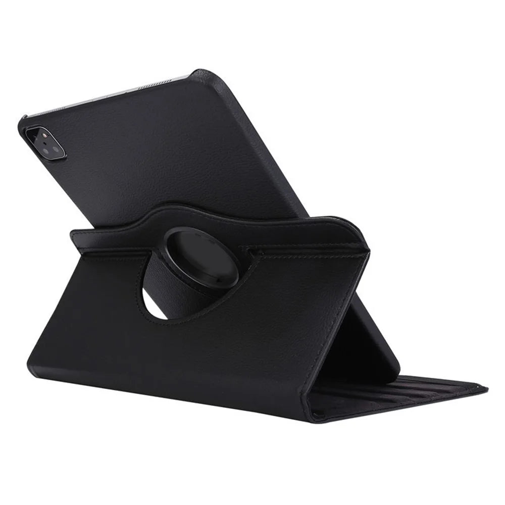 ENKAY HAT PRINCE For iPad Pro 11 (2025) / 11 (2024) Tablet Case   Litchi Texture PU Leather Cover Stand - Dark Purple - 4