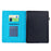 For Amazon Kindle 11th (2024) / 6" (2022) Case Mandala Imprinted Leather Tablet Cover with Card Slots - Sky Blue - 2