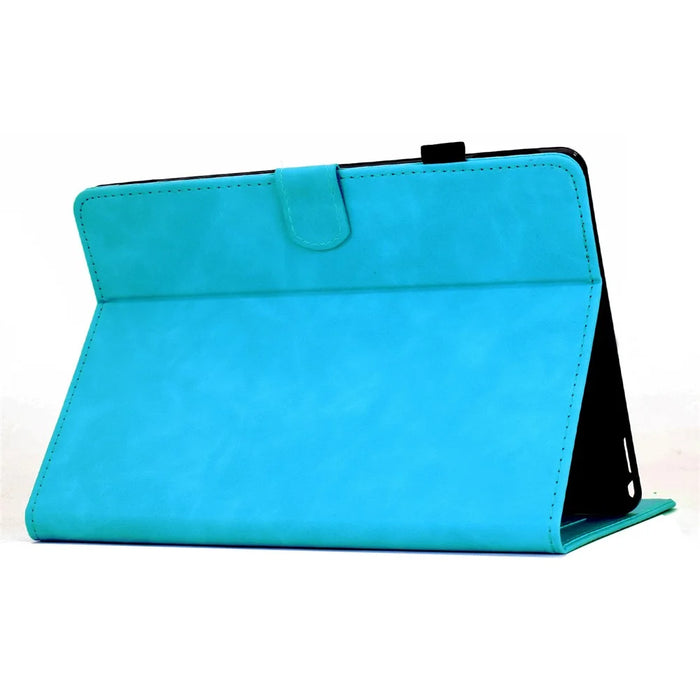 For Amazon Kindle 11th (2024) / 6" (2022) Case Mandala Imprinted Leather Tablet Cover with Card Slots - Sky Blue - 3