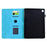 For Lenovo Tab M10 (Gen 3) Case Mandala Imprinted Leather Tablet Cover with Card Slots - Sky Blue - 2