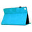 For Lenovo Tab M10 Plus (3rd Gen) Case Mandala Imprinted Leather Tablet Cover with Card Slots - Sky Blue - 3