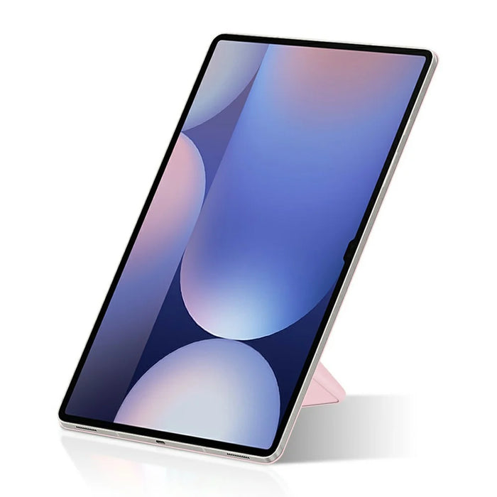 For Samsung Galaxy Tab S8 Ultra Case Origami Stand PU Leather Magnetic Tablet Cover - Pink - 4