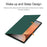 For Samsung Galaxy Tab S10+ Case Stand Magnetic Leather Tablet Cover with Auto Sleep  /  Wake - Green - 4