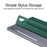 For Samsung Galaxy Tab S10+ Case Stand Magnetic Leather Tablet Cover with Auto Sleep  /  Wake - Green - 6
