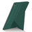 For Samsung Galaxy Tab S10 FE+ Case Origami Stand PU Leather Magnetic Tablet Cover - Green - 3