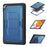 Tablet Case For iPad 10.2 (2021)  /  (2020)  /  (2019)  /  Air 10.5 inch (2019)  /  Pro 10.5-inch (2017) PC + TPE Cover with Zinc Alloy Kickstand - Navy Blue - 3