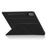 For Samsung Galaxy Tab S10+ Case Origami Stand PU Leather Magnetic Tablet Cover - Black - 4