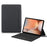For Samsung Galaxy Tab S10+ Leather Case + Touchpad Bluetooth-Compatible Keyboard (without Backlit) - 1