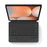 For Samsung Galaxy Tab S10+ Leather Case + Touchpad Bluetooth-Compatible Keyboard (without Backlit) - 3